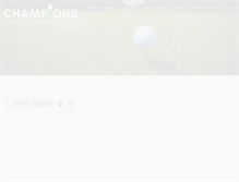 Tablet Screenshot of championswater.com